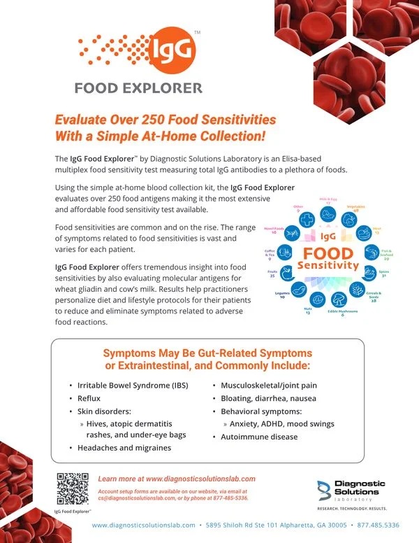 IgG Food Explorer™ Product Brief preview