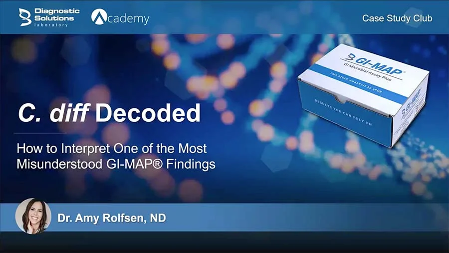 <em>C. diff</em> Decoded: How to Interpret One of the Most Misunderstood GI-MAP Findings <em>C. diff</em> Decoded: How to Interpret One of the Most Misunderstood GI-MAP Findings