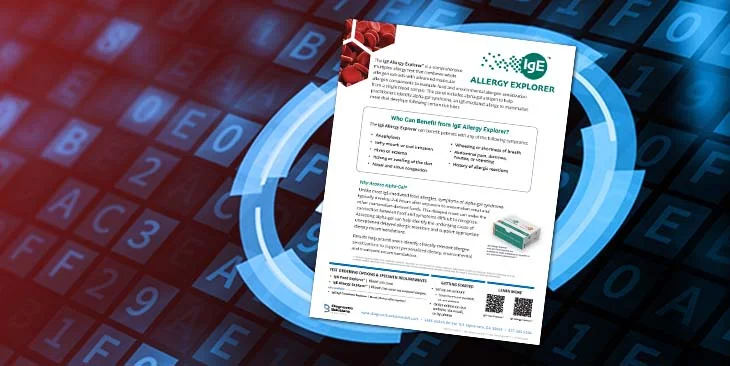IgE Allergy Explorer Product Brief IgE Allergy Explorer Product Brief