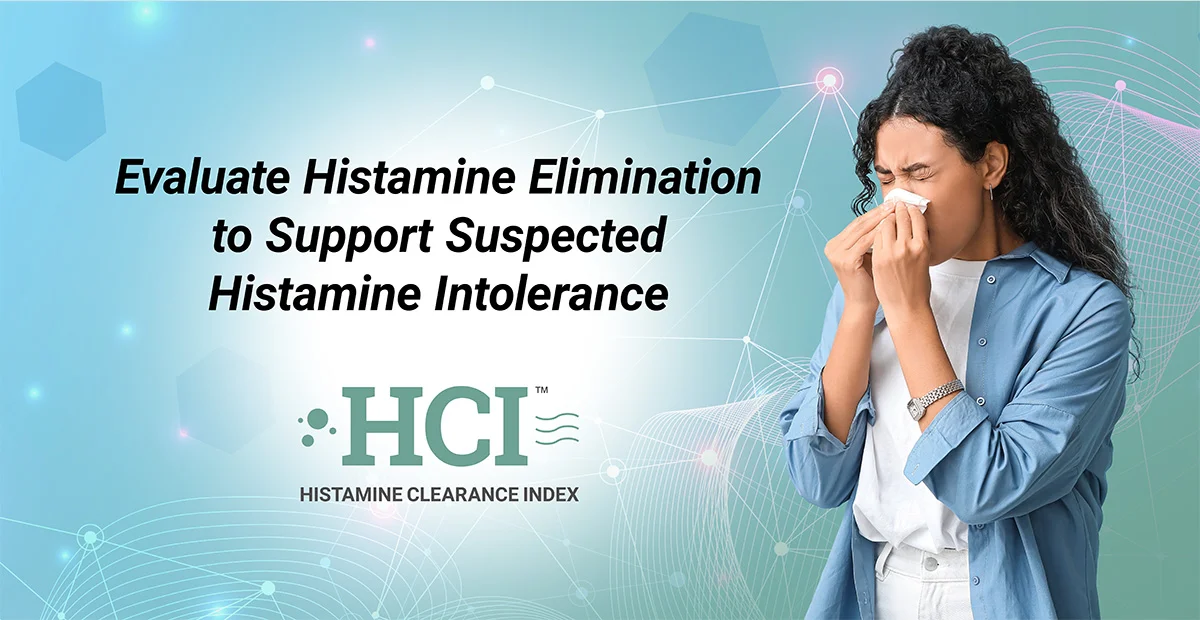 Histamine Clearance Index™ Histamine Clearance Index™