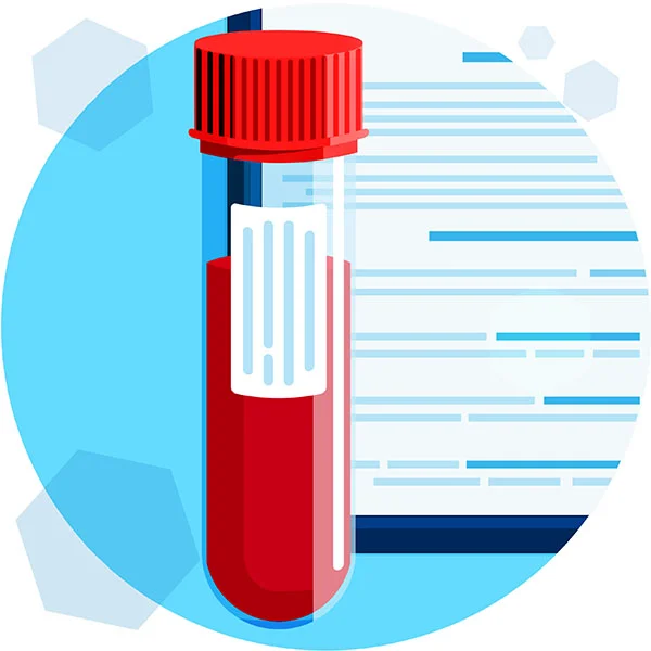 Schedule blood draw services.